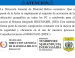 LA DIGEMABEL COMUNICA