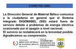 COMUNICADO